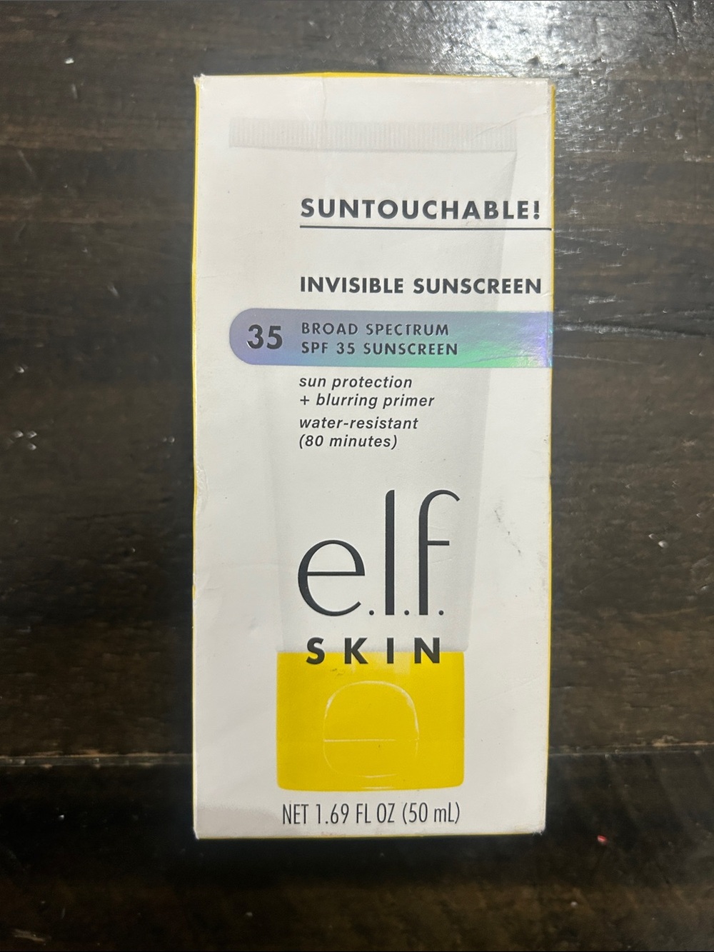 Skin Suntouchable Invisible Sunscreen SPF 35 - White/Yellow